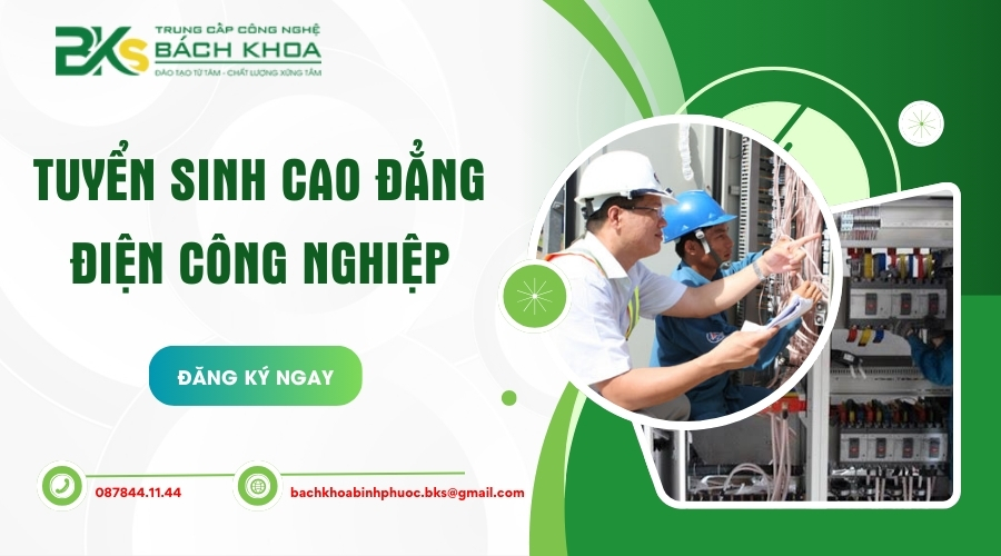 Tuyển sinh Cao đẳng Điện công nghiệp