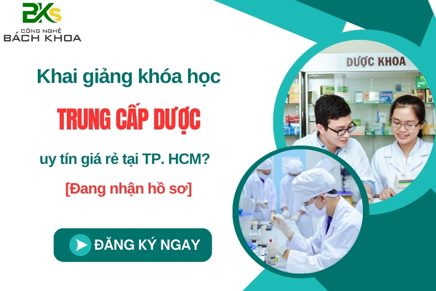 Khai giảng khóa học Trung cấp dược uy tín giá rẻ tại TP. HCM