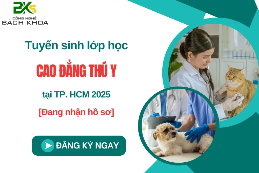 Tuyển sinh lớp học cao đẳng thú y tại TP. HCM 2025