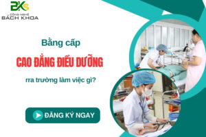 Bằng Cao đẳng Điều dưỡng ra trường làm việc gì
