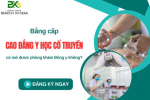 Bằng cao đẳng Y học Cổ truyền có mở được phòng khám Đông y không