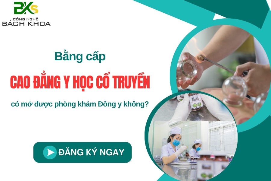 Bằng cao đẳng Y học Cổ truyền có mở được phòng khám Đông y không