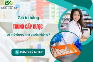 Bằng trung cấp Dược có mở được nhà thuốc
