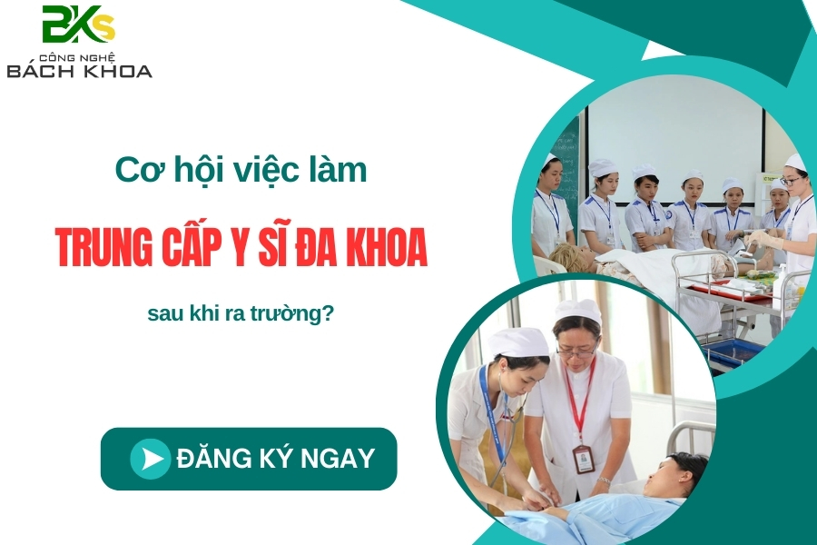 Cơ hội việc làm Trung cấp Y sĩ đa khoa sau khi ra trường