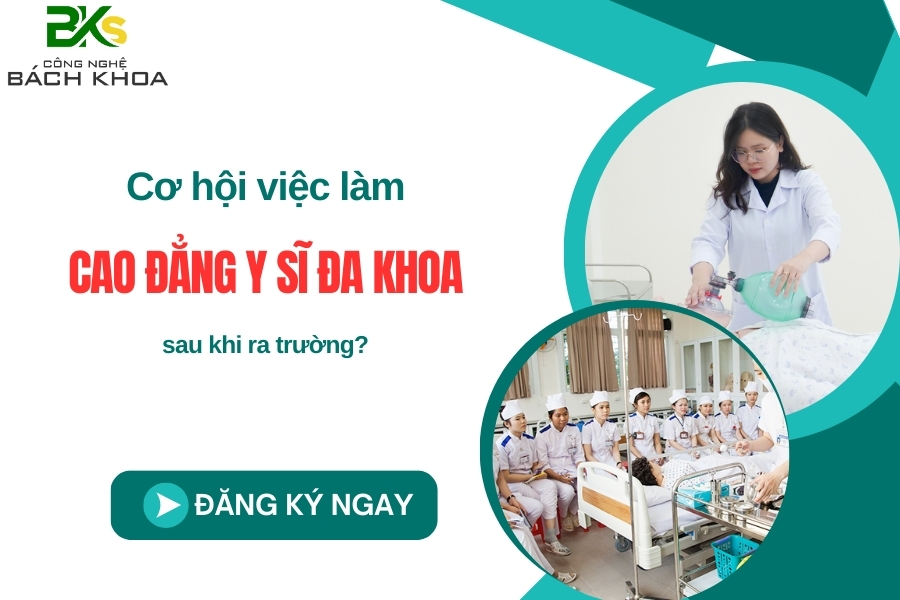 Cơ hội việc làm Cao đẳng Y sĩ đa khoa sau khi ra trường?