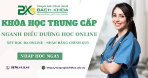 Khóa học Trung cấp Điều dưỡng online mới nhất