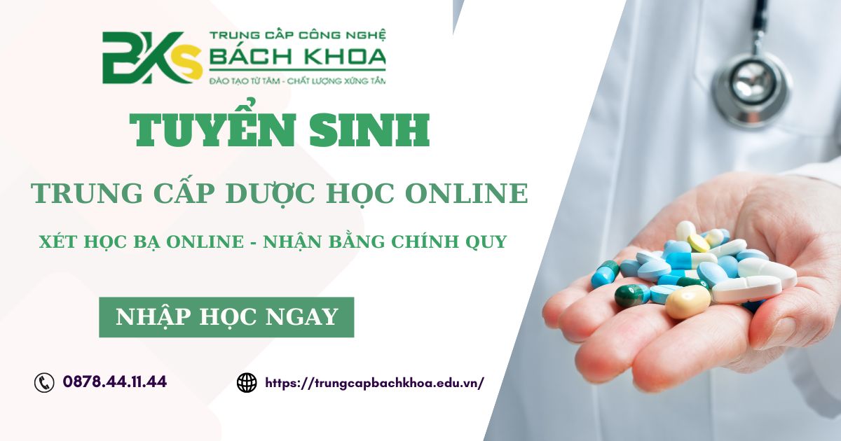 Khóa học Trung cấp Dược online