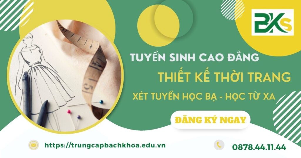 Tuyển sinh Cao đẳng Thiết kế thời trang
