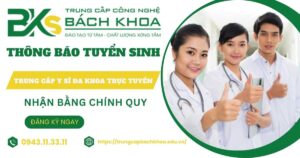 Thông báo tuyển sinh Trung cấp Y sĩ đa khoa Trực tuyến