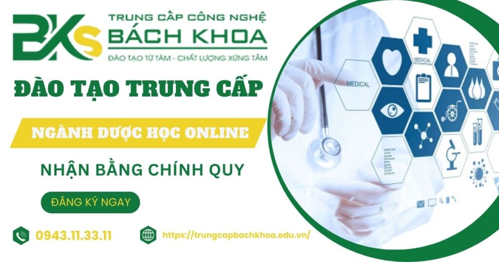 Đào tạo Trung cấp Dược online tại TPHCM