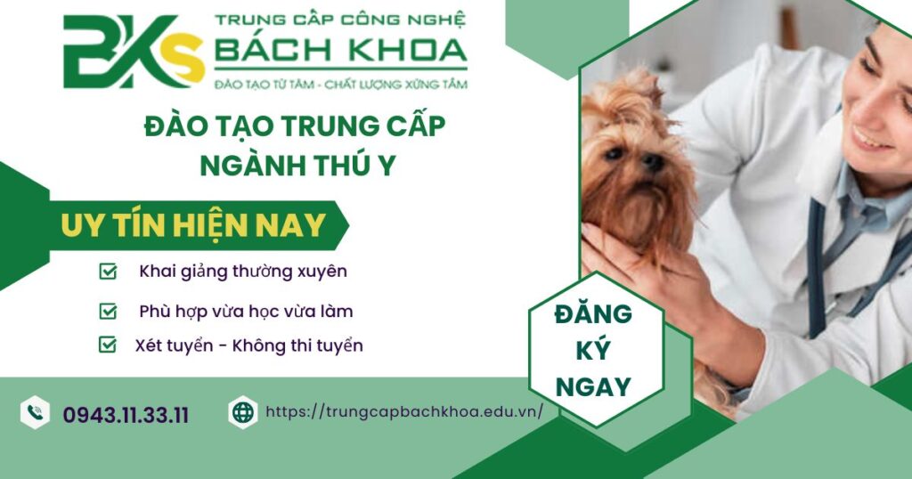 Đào tạo Trung cấp Thú Y tại TPHCM