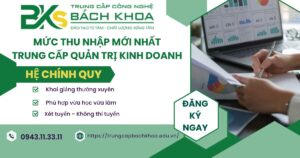 Thu nhập của ngành Quản trị kinh doanh cập nhật mới nhất