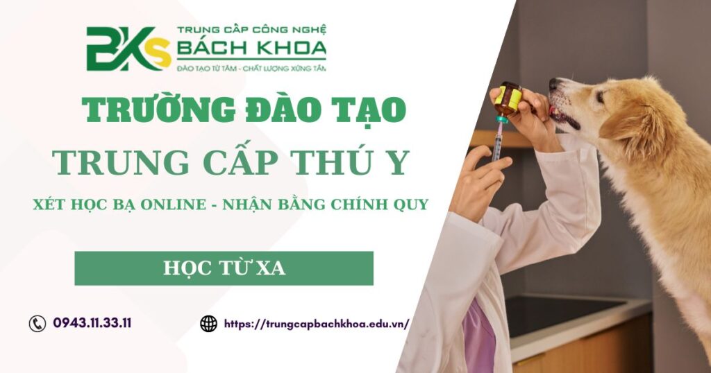 Trường đào tạo Trung cấp Thú Y uy tín ở TPHCM