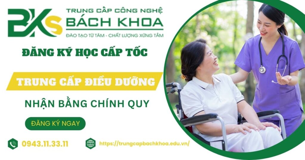 Đăng ký học Trung cấp Điều dưỡng cấp tốc tại TPHCM