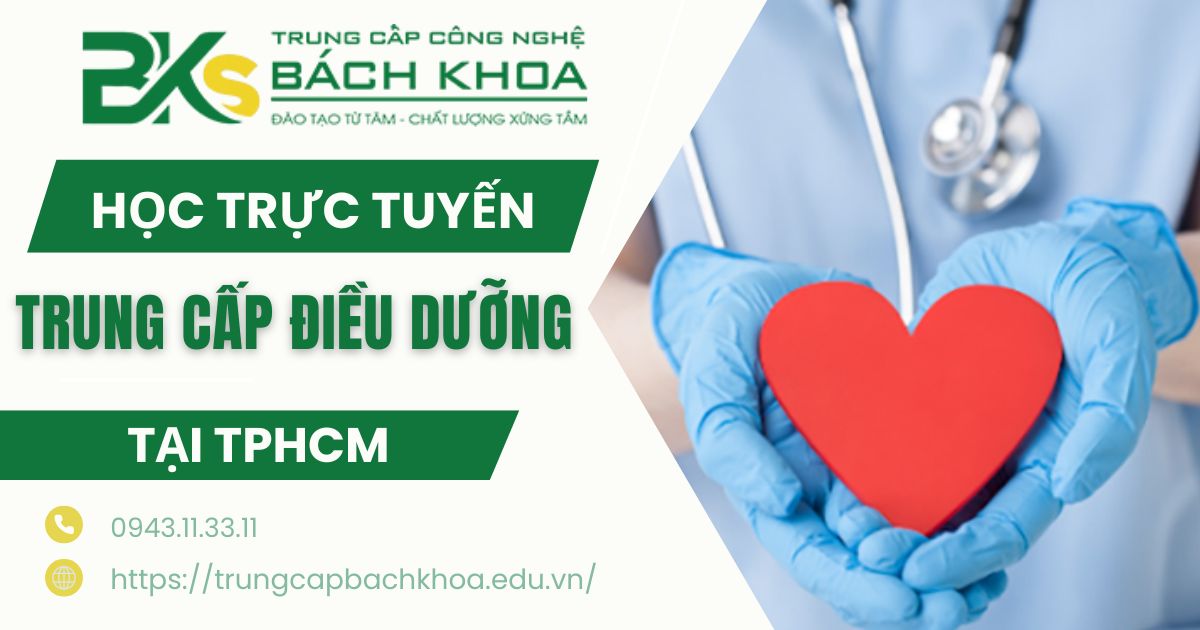 Học Trung cấp Điều dưỡng Trực tuyến ở đâu uy tín?