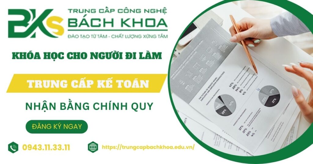 Học Trung cấp Kế toán cho người đi làm 4 Học Trung cấp Kế toán cho người đi làm