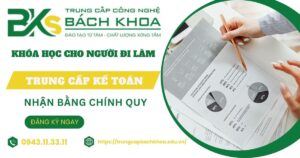 Học Trung cấp Kế toán cho người đi làm 1 Học Trung cấp Kế toán cho người đi làm