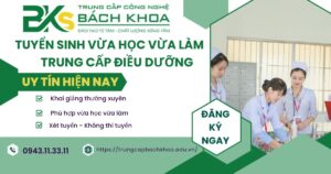 Tuyển sinh Trung cấp Điều dưỡng Vừa học vừa làm mới nhất