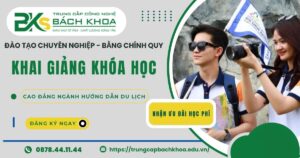 Khai giảng khóa học Cao đẳng ngành Hướng dẫn du lịch 2026 tại TPHCM