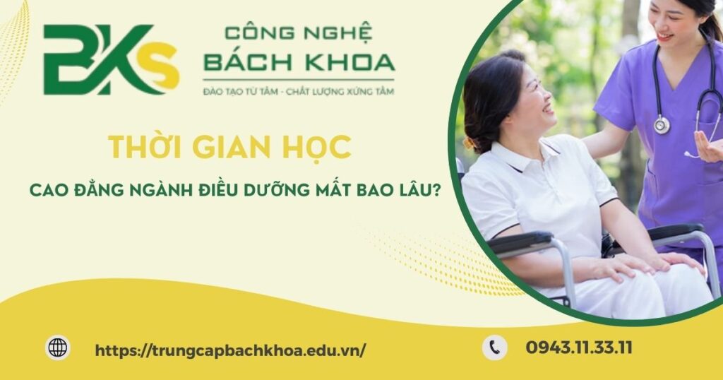 Học Cao đẳng Điều dưỡng mất bao lâu?