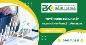 Học Trung cấp online ngành Kế toán cho người đi làm