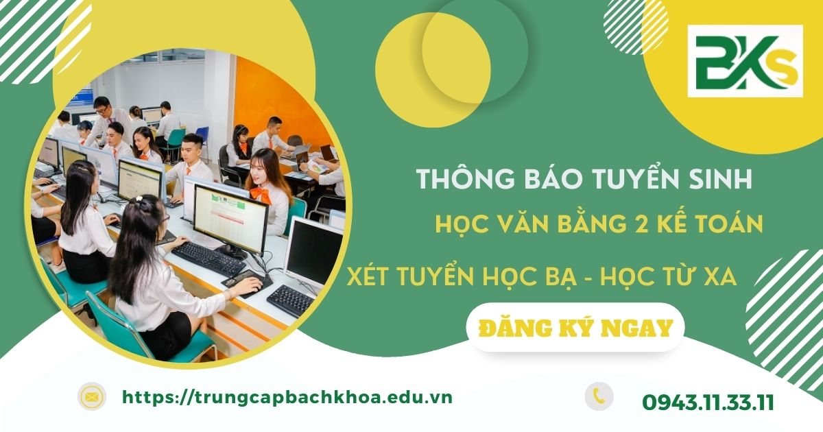 Đăng ký học Văn bằng 2 Kế toán