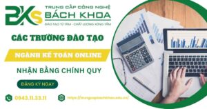 Các trường đào tạo ngành Kế toán online