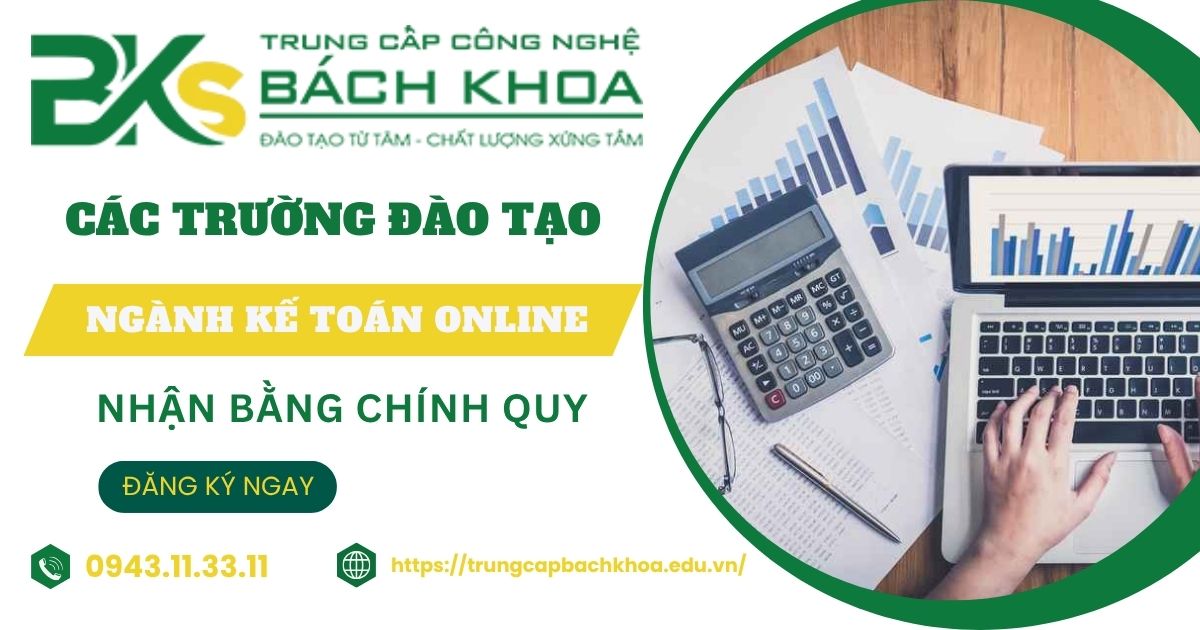 Các trường đào tạo ngành Kế toán online uy tín 9 Các trường đào tạo ngành Kế toán online