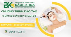 Chương trình đào tạo Chăm sóc sắc đẹp chuẩn Bộ