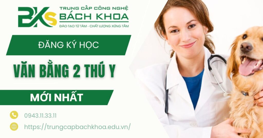 Đăng ký học Văn bằng 2 Thú Y ở đâu?