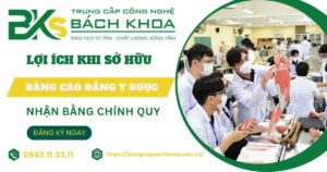 Lợi ích khi sở hữu Bằng Cao đẳng Y Dược