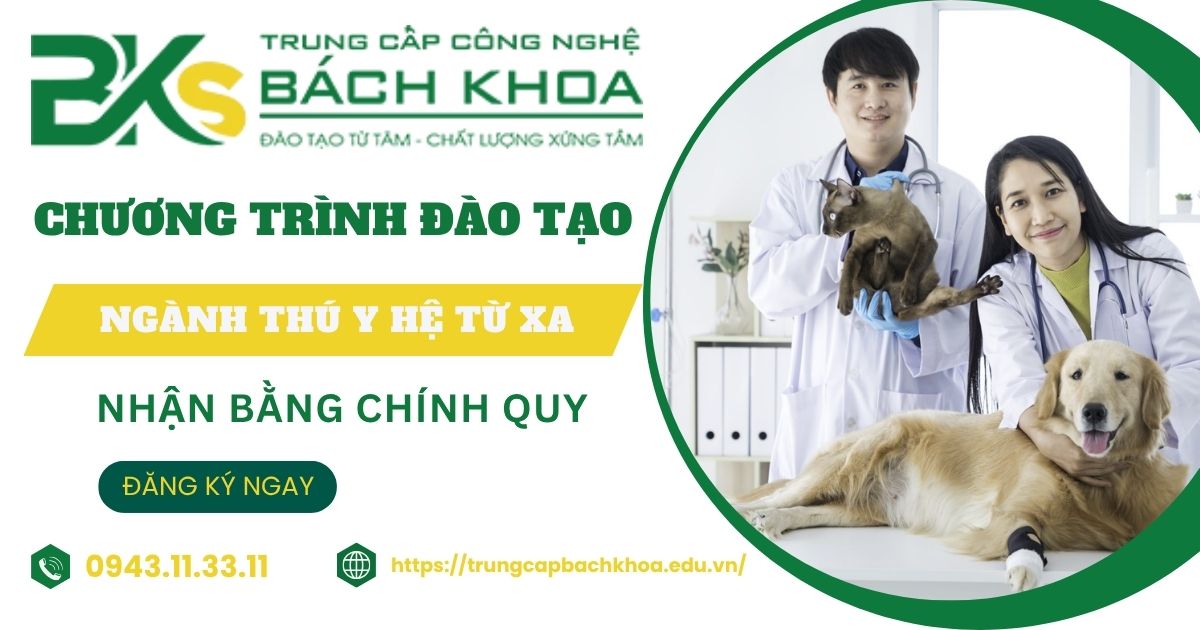 Chương trình đào tạo ngành Thú Y hệ Từ xa chuẩn Bộ 10 Chương trình đào tạo ngành Thú Y hệ Từ xa chuẩn Bộ