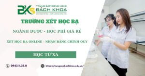 Trường xét học bạ ngành Dược