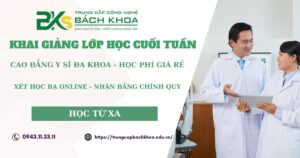Khai giảng lớp Cao đẳng Y sĩ đa khoa học cuối tuần dành cho người đi làm