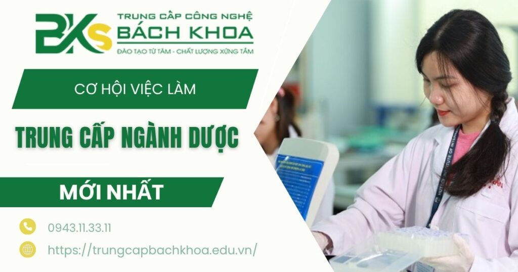 Cơ hội việc làm ngành Dược sau khi ra trường 4 Cơ hội việc làm ngành Dược sau khi ra trường