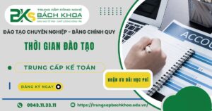 Khóa học Trung cấp kế toán học bao lâu?
