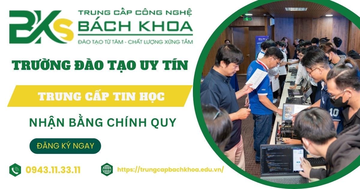 Trường Trung cấp Tin học ở Sài Gòn uy tín 9 Trường Trung cấp Tin học ở Sài Gòn uy tín